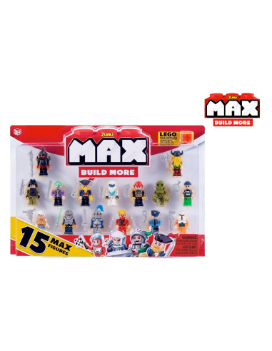 Max Costruzioni Pack 15 Personaggi