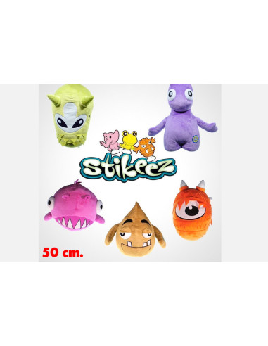 Stikeez Personaggi Peluche 50 cm