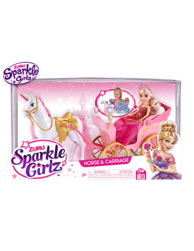 Sparkle Girlz Principessa con Carrozza