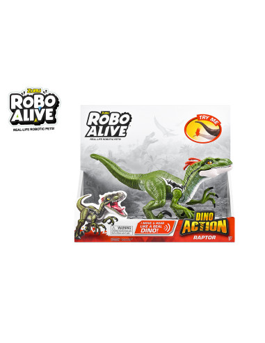 Dino Action Raptor Versi e Azione