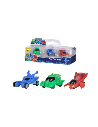 PJ Masks Mini Veicoli Pack 3 Pezzi