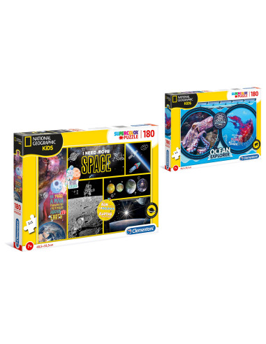 Puzzle 180 Pz National Geo Kids