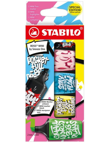 Stabilo Boss Mini 3 pezzi