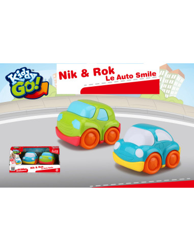 KiddyGO! NiK e RoK Le Auto Smile