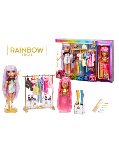 Rainbow High Fashion Studio con bambola