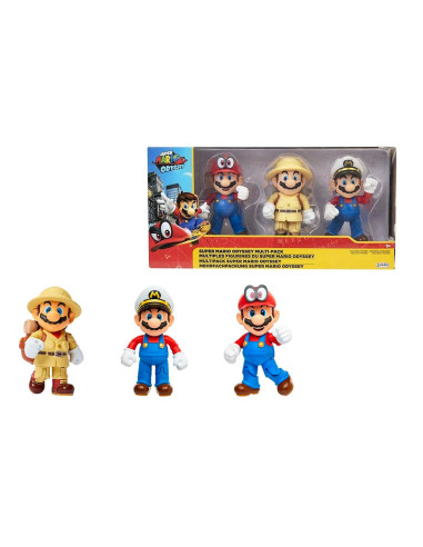 Super Mario Odyssey Pack 3 personaggi 10cm