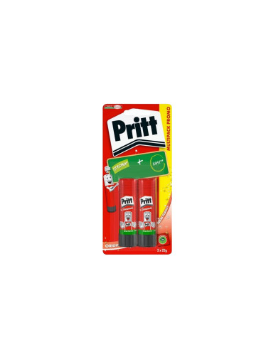 Colla Pritt stick 2x22gr+11gr