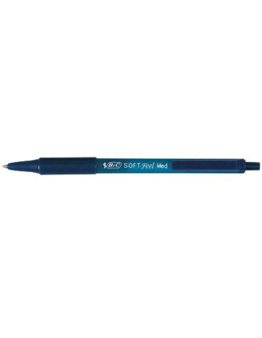 Bic Penna Soft Feel Grip Blu 12 pezzi