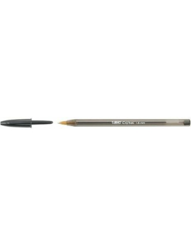 Penna bic cristal large nera cf.50