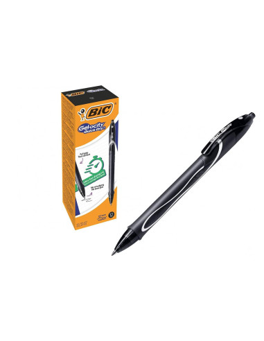 Penna bic gelocity quick dry nera cf.12