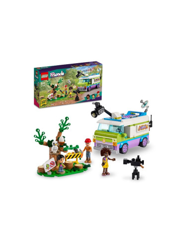 Lego Friends Furgone della troupe televisiva