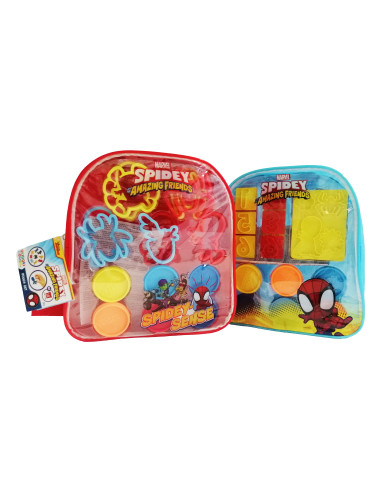 Spider-man Spidey Zainetto con Pasta e Stampi