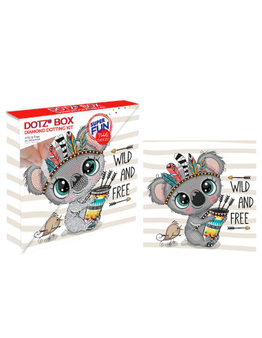 Diamond Dotz Box Koala Wild e Free