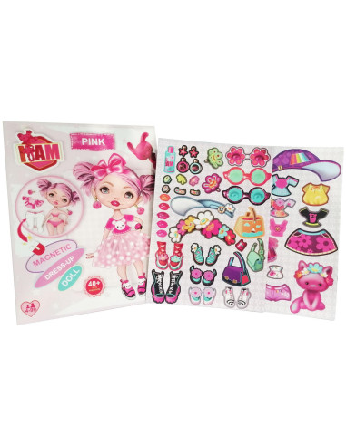 I Am Doll Vestiti e Accessori Magnetici 6assortiti