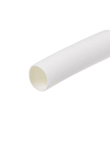 1 Metro Tubo Guaina Termorestringente Diametro 3mm Colore Bianco