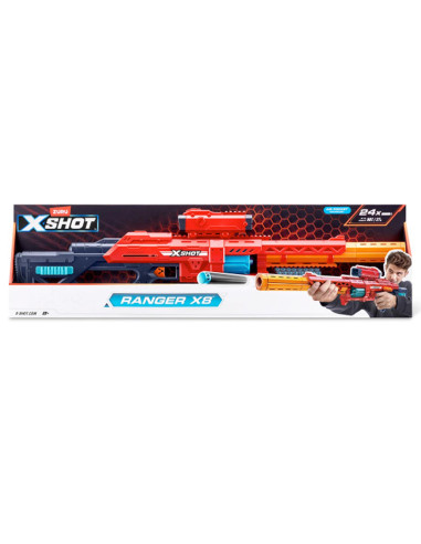 X-Shot Fucile Ranger X8 24 dardi