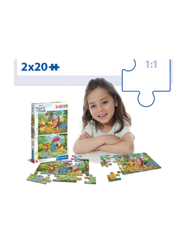 Puzzle 2x20 assortiti