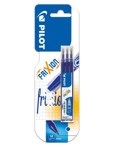 Pilot Blister 3 Refill FRIXION BALL 0,7 Blu