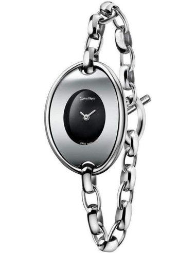 Calvin Klein Orologio Analogico Quarzo Donna con Cinturino in Acciaio Inox K3H2M121