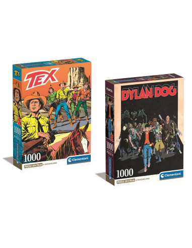 Puzzle 1000 pz Comics Compact