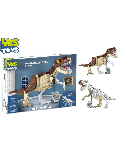 Yes Toys Tyrannosaurus Rex 412 pezzi