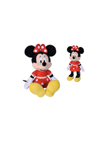 Minnie peluche 60cm Vestito Rosso