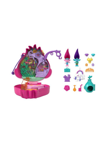 Polly Pocket Cofanetto Trolls