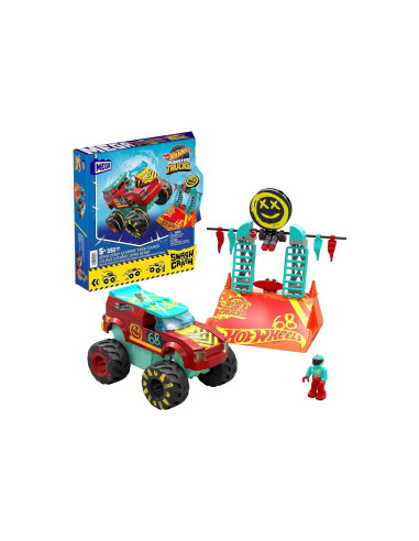 Hot Wheels Mega Bloks Monster Truck Circuito Corse 151pz