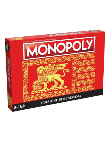 Gioco Gamevision WNM01774SINGPZ MONOPOLY Serenissima