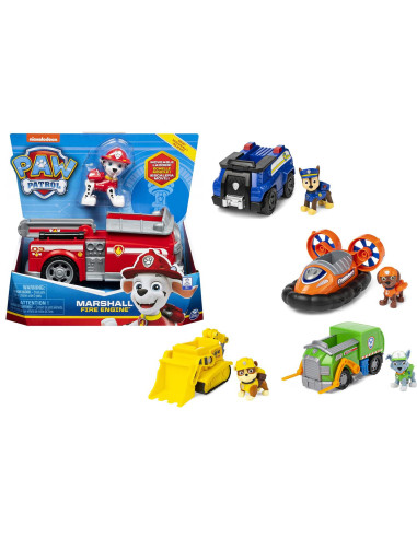 Paw Patrol veicoli con personaggi new