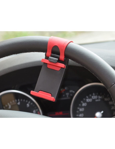 Porta Cellulare Volante Auto Supporto Telefono Universale Per Smartphone Con Larghezza Fino a 84mm