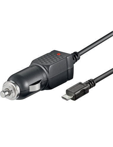 Techly Alimentatore da Auto (12 24V) Micro-USB 1A (IPW-CAR-MICRO1)