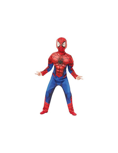 Costume Spider-Man con muscoli 7-8 anni