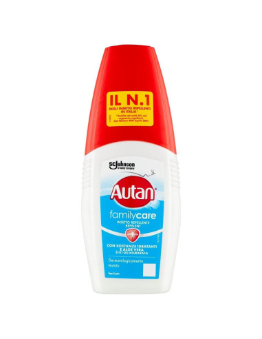 AUTAN Repellente spray per insetti FAMILY CARE flacone vapo 100 ml