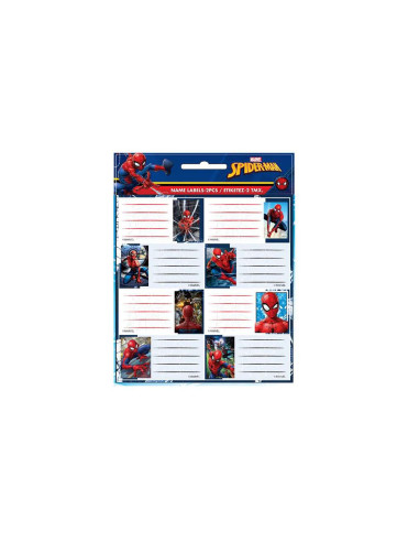 Spider-Man Etichette Nome