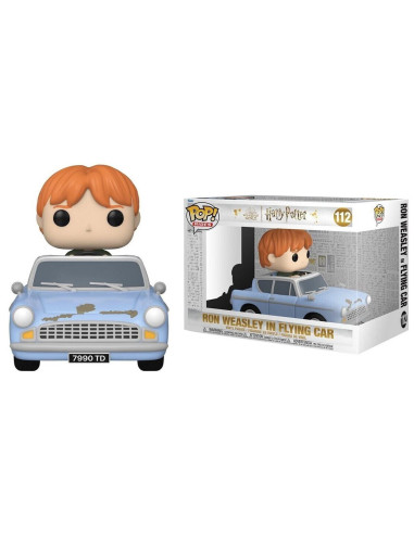 Funko Pop Ron Weasley con Auto 112