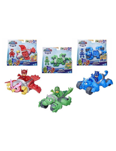 Veicoli Animal Raider e personaggio PjMasks