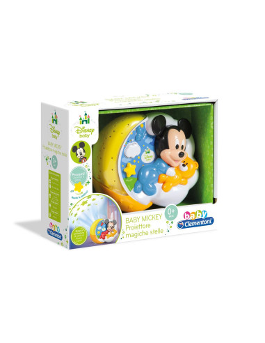 Baby Mickey Proiettore magiche stelle Baby Clementoni