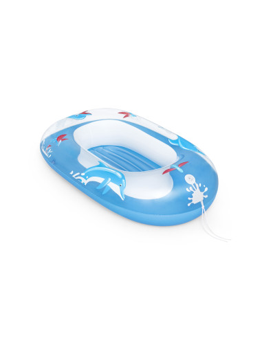 Bestway 34037   24 galleggiante da piscina e da spiaggia Blu, Bianco Fantasia PVC Gonfiabile cavalcabile