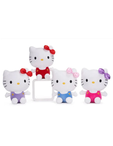 Hello Kitty peluche 35cm 4 assortiti