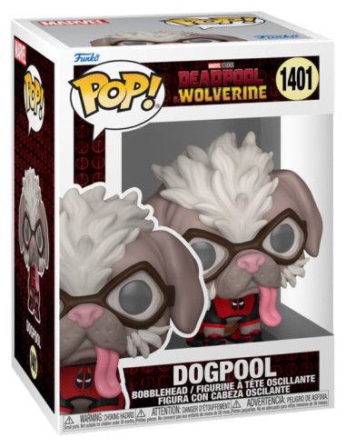 Deadpool 3 Pop! Vinile Figura Dogpool 9 Cm Funko (Pop! Vinyl - Deadpool 3)