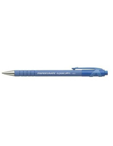 Penna a sfera a scatto FlexGrip Ultra Papermate blu tratto 0,4 mm