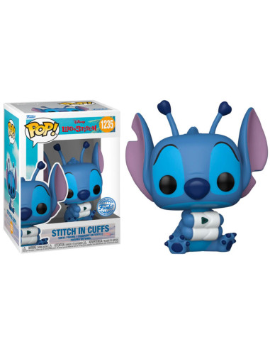 Funko Pop Disney Stitch in cuffs