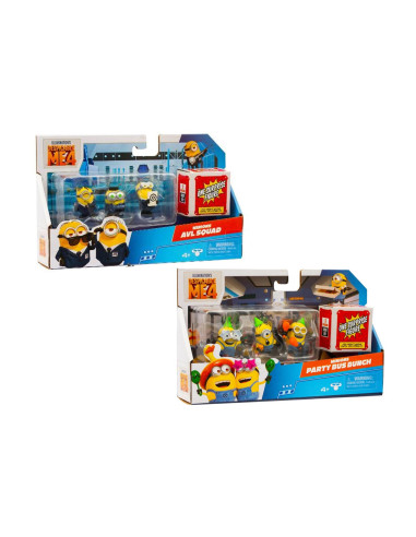 Minions 4 Set 4 Personaggi 5Cm