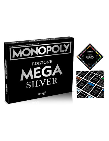 Mega Monopoly Edizione Silver