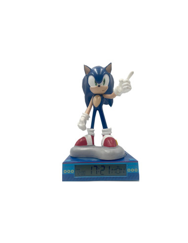 Sonic Lampada e Sveglia 3D