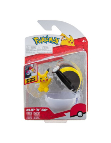 Mini personaggio Clip n'Go in Pokè Ball Rei Toys PK160600 POKEMON Asso