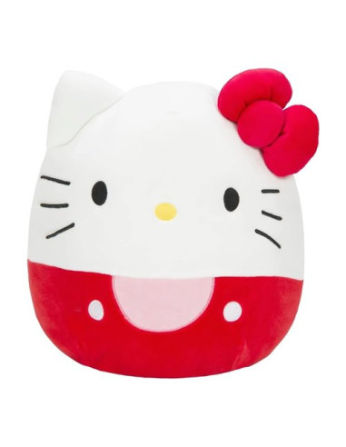 Peluche Jazwares SQ021900 SQUISHMALLOW Hello Kitty Bianco e Rosso