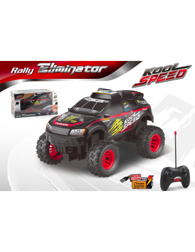 Auto Rally R/C 1:16 con Pack