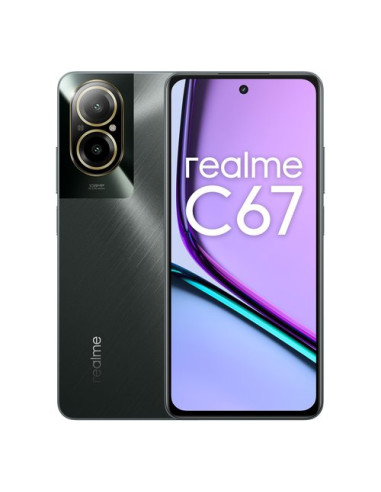 Smartphone Realme 785612 C67 Tim Black rock 128GB 785612 Ram 6GB